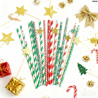 Factory Wholesale Disposable Paper Drinking Straw, Biodegradable Straight Paper Drink Straw Custom Size Logo