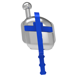 圆形自锁托槽二代