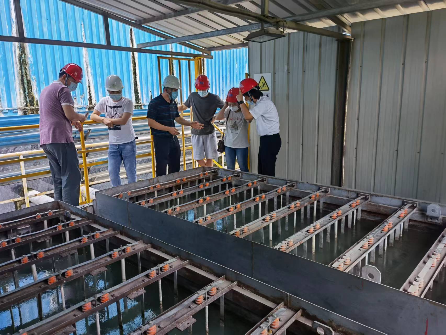 Deputy General Manager Han Yingqiang introduced the operation of the project