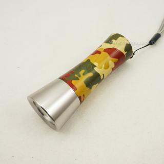 Camouflage Painting COB LED Flashlight Small Torch 