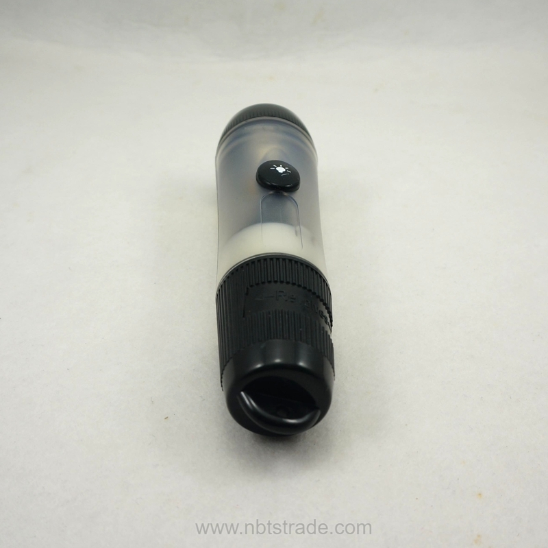 Emergency Survival Tool Faraday Flashlight IP44 Rated LED Dynamo Torch ABS Lamp 