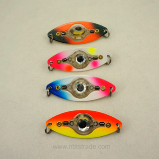 LED Metal Lure with 360 Degree Fishing Eye Light Fish Lure Light