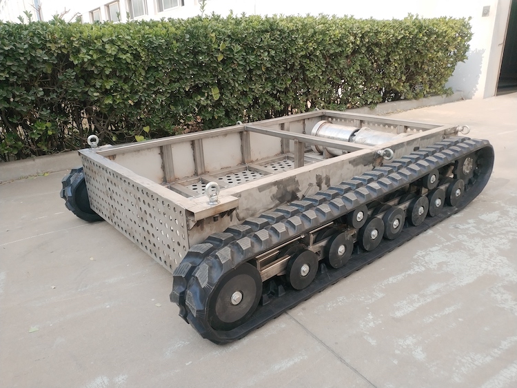 Rubber Tracked Chassis Rubber Track Undercarriage Chassis 