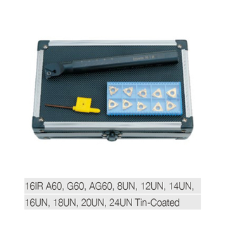 Threading tool holder set