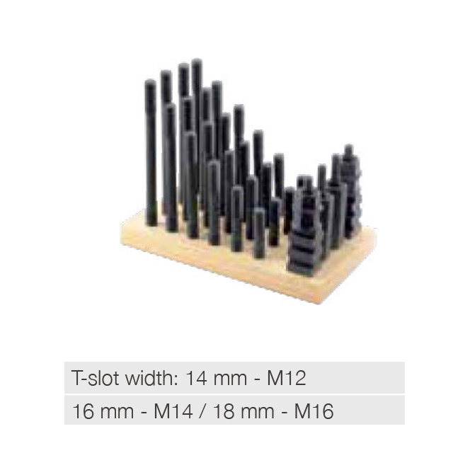Stud bolt set 38 pcs.