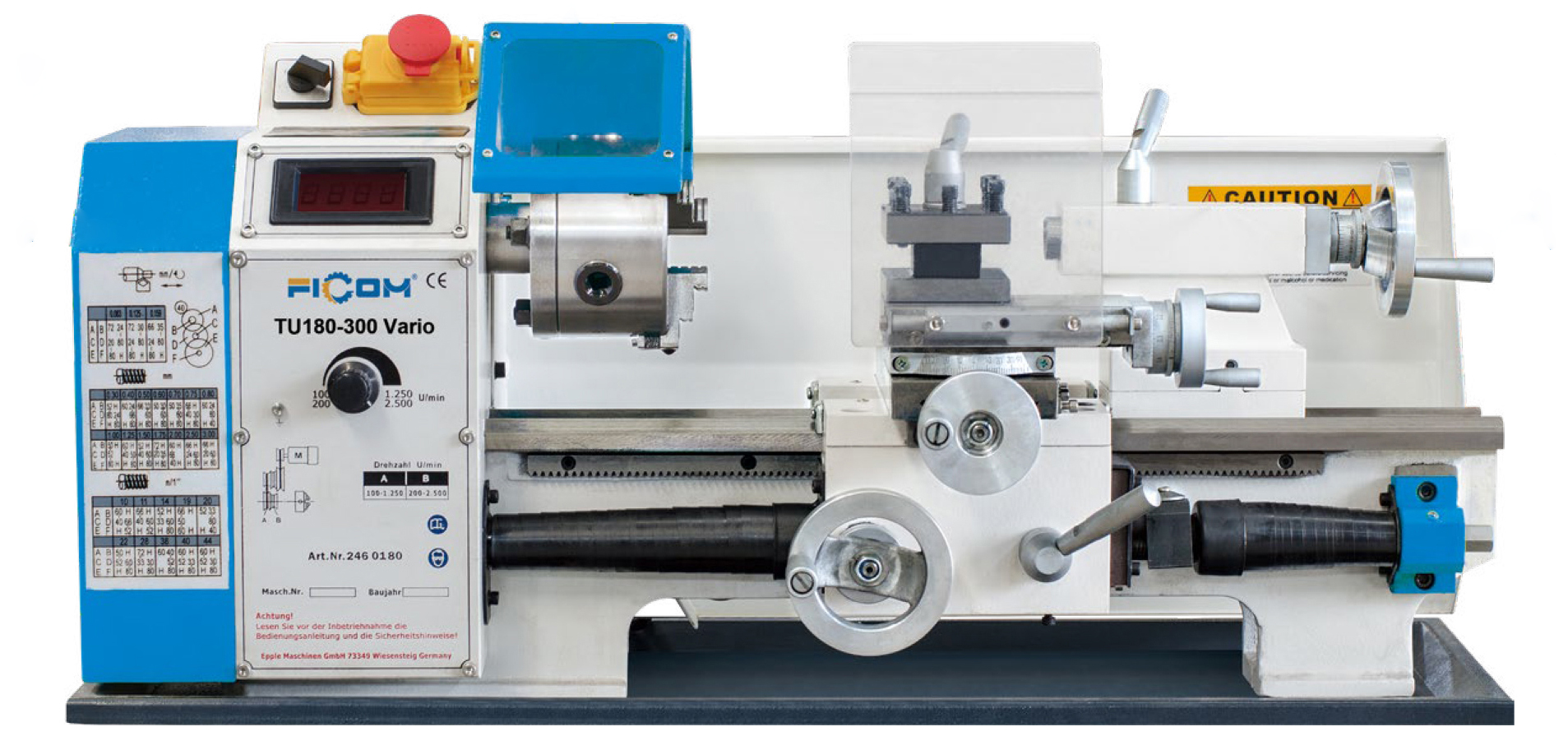 Lathe Machine for High Precision Metal Turning Operations