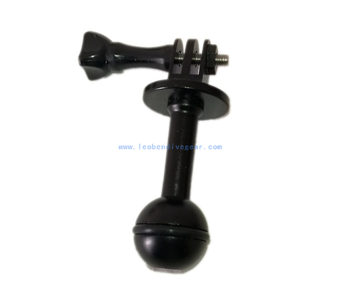 Scuba Diving Aluminum 1" GOPRO Tripod Ball Mount Adapter 