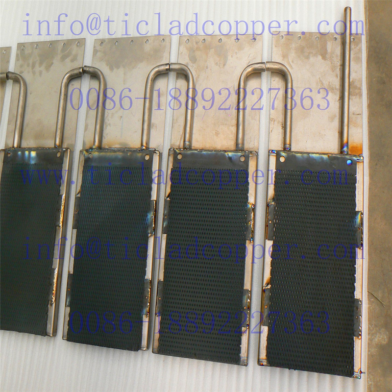 DSA Titanium Anode for copper, silver and gold electroplating