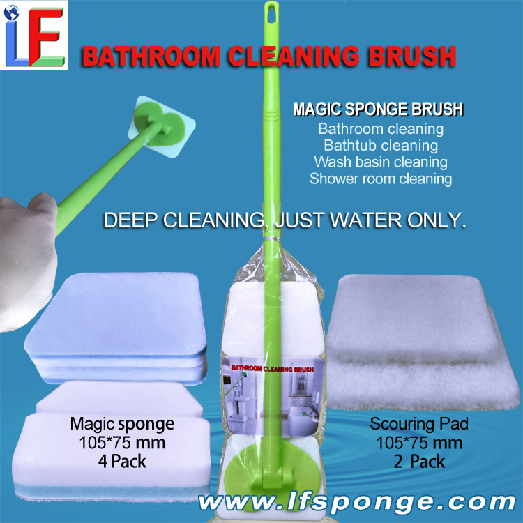 bathroom cleaning brush Great for shower, bathtubs Broances de nettoyage de la salle de bain idéale pour la douche, baignoire