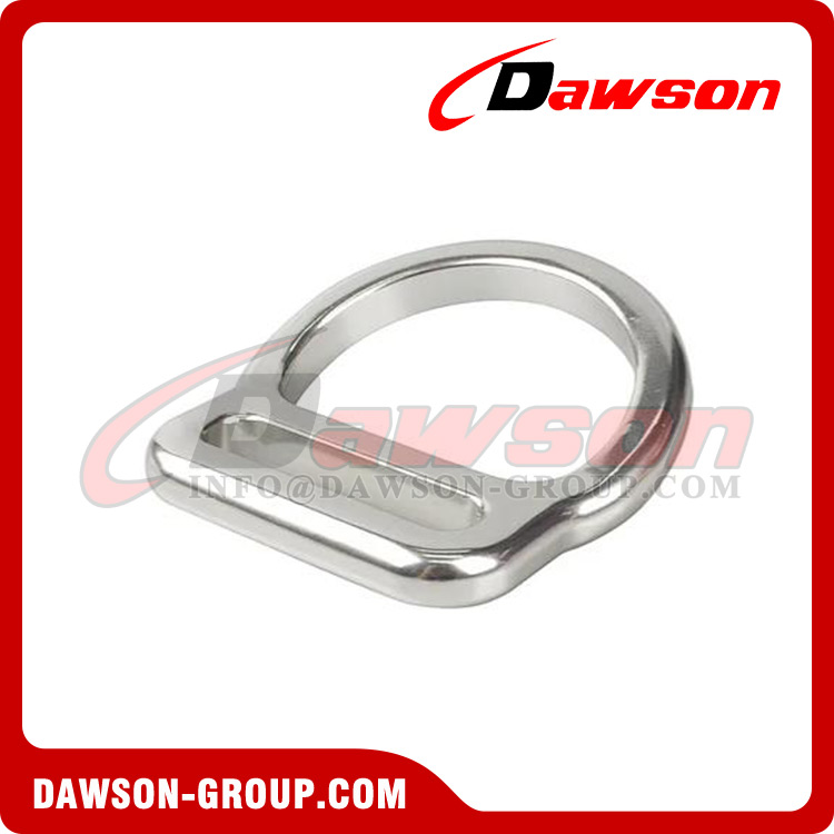 DSJ-A3005-1 Anillo en D de aluminio para protección contra caídas y escalada en exteriores, anillo en D para arneses de seguridad de aluminio de 50 mm