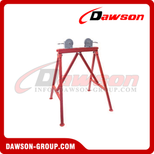 DSTD1108AR Soporte ajustable con rodillos de acero, herramientas de agarre de tuberías