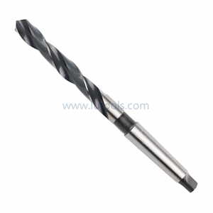 Black and White Din345 HSS MORSE TICHAND TWANT TWIST DROY Bits for Metal Drilling
