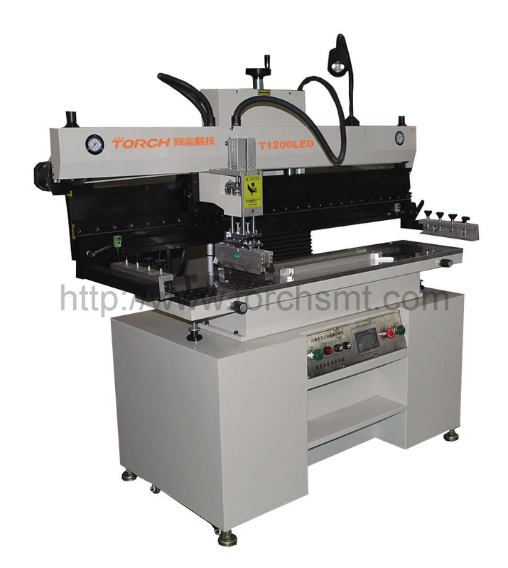 Máquina de impresión SMT semi-automática de alta precisión T1200LED