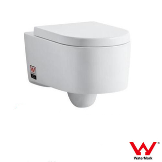 Watermark approval sanitaryware bathroom ceramic wall hung toilet pan