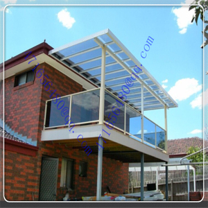 blue polycarbonate solid skylight