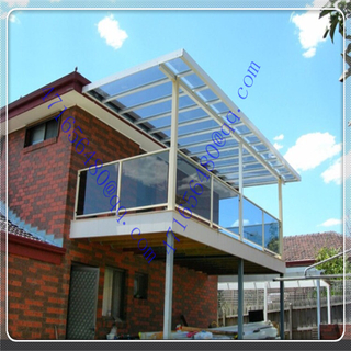 blue polycarbonate solid skylight