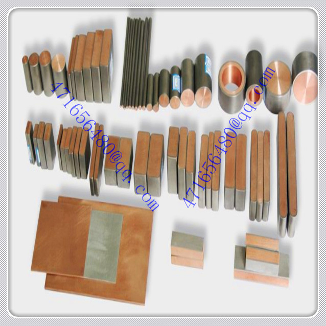 all shapes TI clad copper composite bar/rod/plate/sheet for Electric chemical industry