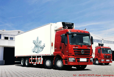 SHACMAN Food refrigerated truck 8x4 Freezer Truck  30~40T <Customization RHD>