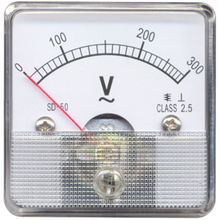 Voltímetro de CA móvil del instrumento de la bobina SD50