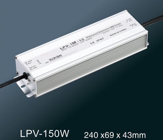 Электропитание переключения постоянн напряжения тока LPV-150W СИД водоустойчивое