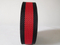37mm black&red secondary color polyester webbing for belts