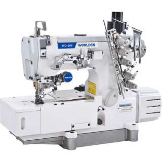 WD-500-01CB/UT High quality Direct Drive Flatlock interlock industrial sewing machine with auto trimmer