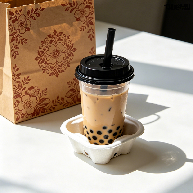 Food Grade Transparent Disposable Plastic Cups, Recyclable Drink Cups for Cold Beverages, Perfect to Display Layered Effect of Milk Tea and Fruit Tea