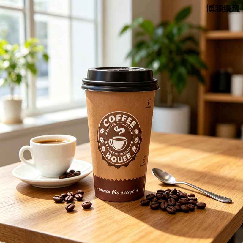 Food Grade Single-layer Disposable Paper Cups, Fully Degradable Environmental Protection Cups, Factory Direct Supply, Diversified Dimensions, Custom Production Supported.