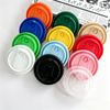 Anti-Splash Flip Design PP Beverage Cup Lids, Eco-Friendly Disposable Covers with Custom Brand Service