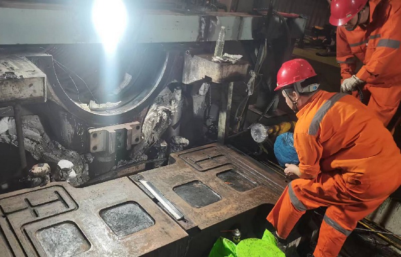 Comprehensive inspection, repair and upgrade of the turbine