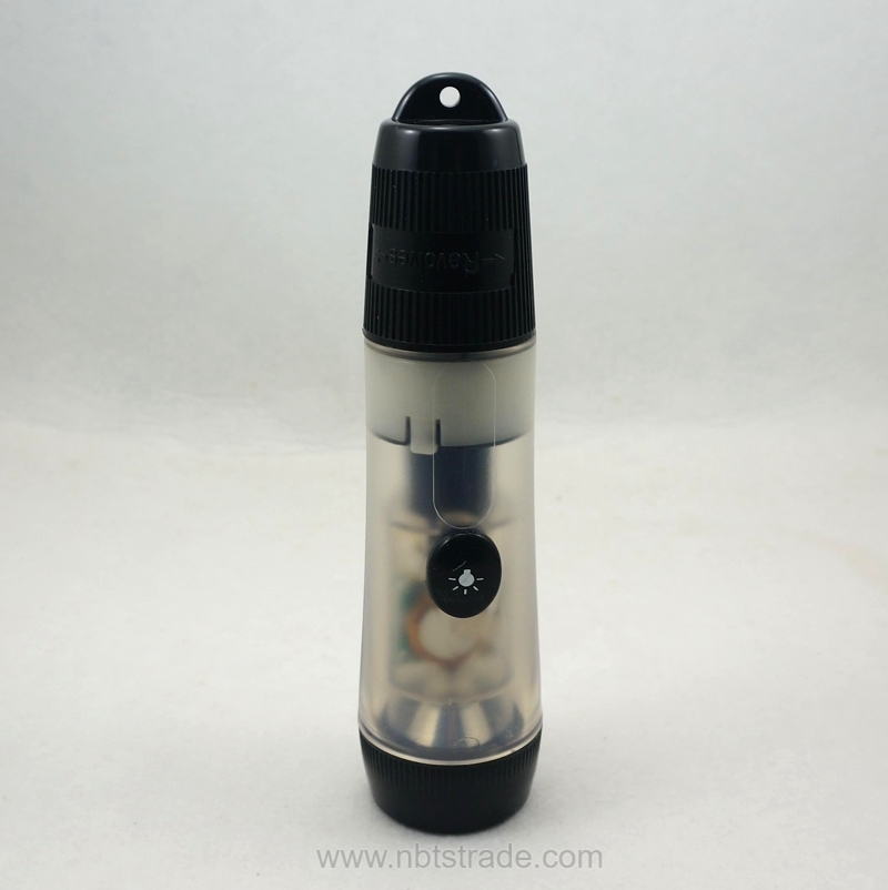 Emergency Survival Tool Faraday Flashlight IP44 Rated LED Dynamo Torch ABS Lamp 