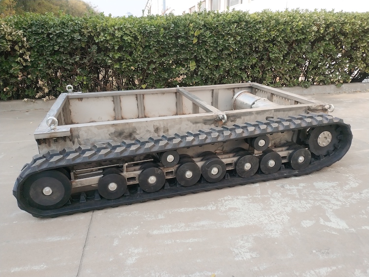 Rubber Tracked Chassis Rubber Track Undercarriage Chassis 