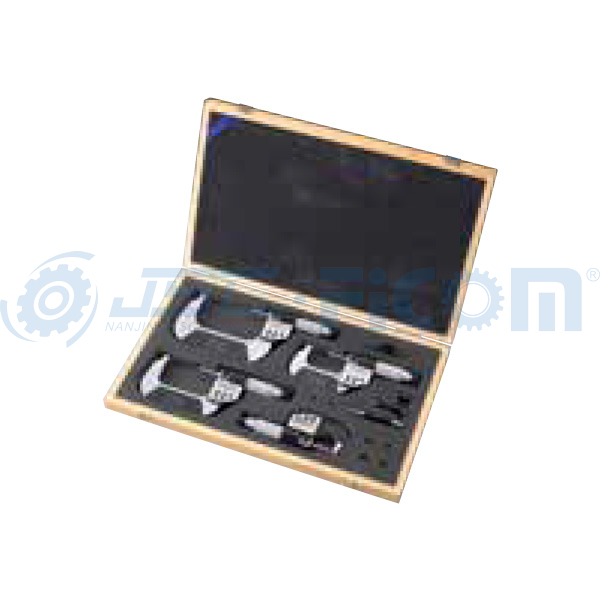 Electronic digital micrometer set