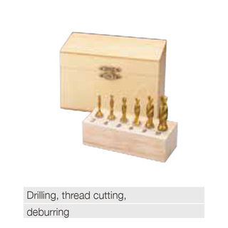 6 pcs. tap / drill countersink set