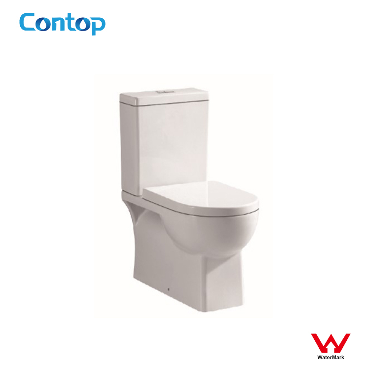 Australia Watermark Approval Sanitaryware Ceramic Two-piece Wall-faced Toilet