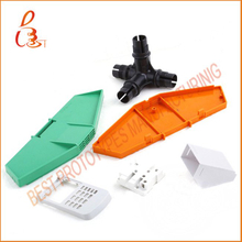Color painting plastic prototype and metal parts