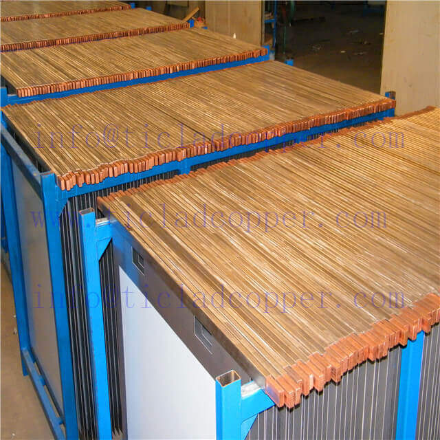 DSA Stainless Steel clad copper starting cathode sheet