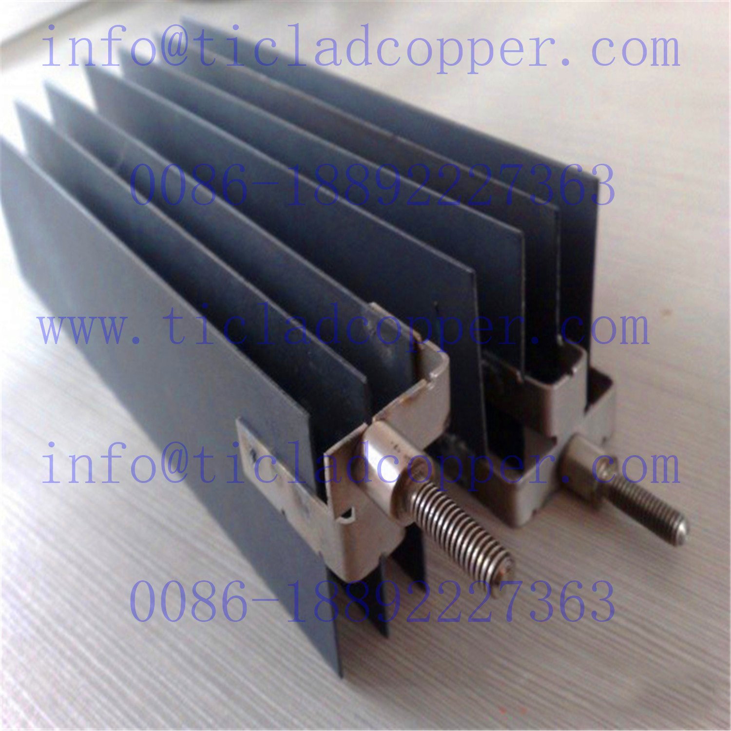DSA Titanium Anode for copper, silver and gold electroplating