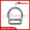 DSJ-A3005-1 Anillo en D de aluminio para protección contra caídas y escalada en exteriores, anillo en D para arneses de seguridad de aluminio de 50 mm