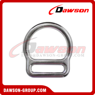 DSJ-A3005-1 Anillo en D de aluminio para protección contra caídas y escalada en exteriores, anillo en D para arneses de seguridad de aluminio de 50 mm