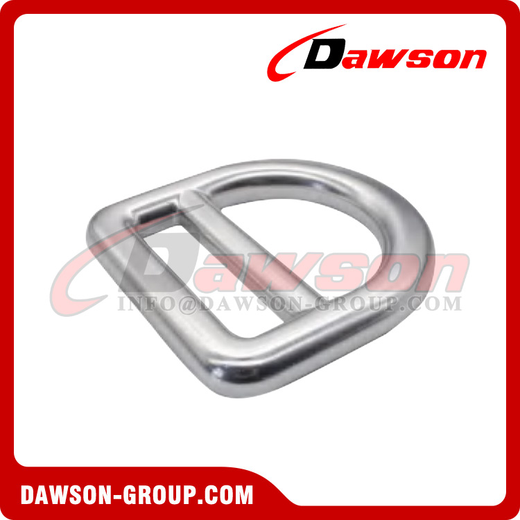 DSJ-A3007 Anillo en D de aluminio para protección contra caídas y escalada en exteriores, anillo en D para arneses de seguridad de aluminio de 45 mm