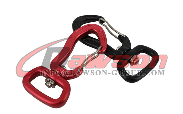 DSJ-A1350U+D Алюминиевый поворотный карабин, Проволочный карабин для блокировки дверей 7075 Авиационный алюминий для поводка для собак - Dawson Group Ltd. - Китайский производитель, завод