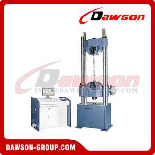 Máquina de prueba de filamentos de acero servo electrohidráulico controlada por microordenador DS-WAW-600L/1000L