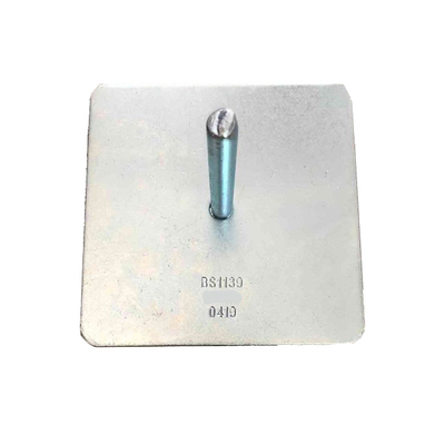 Placa base sólida de acero de andamio soldado galvanizado