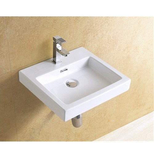 Sanitaryware ceramic hung-wall washing basin 