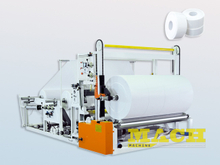Large Size Jumbo Tissue Paper Roll Slitting and Rewinding Machine