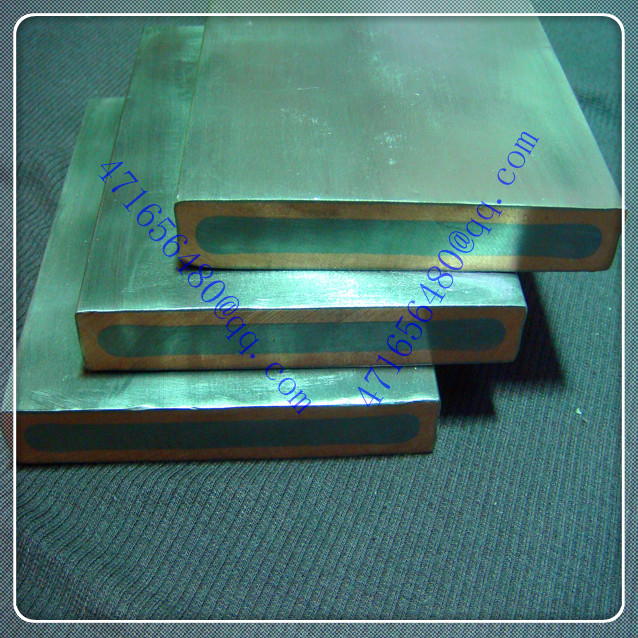 ti clad copper clad 316L stainless steel multilayer composite flat bar for textile printing and dyeing