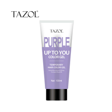 Tazol temporary hair color gel purple