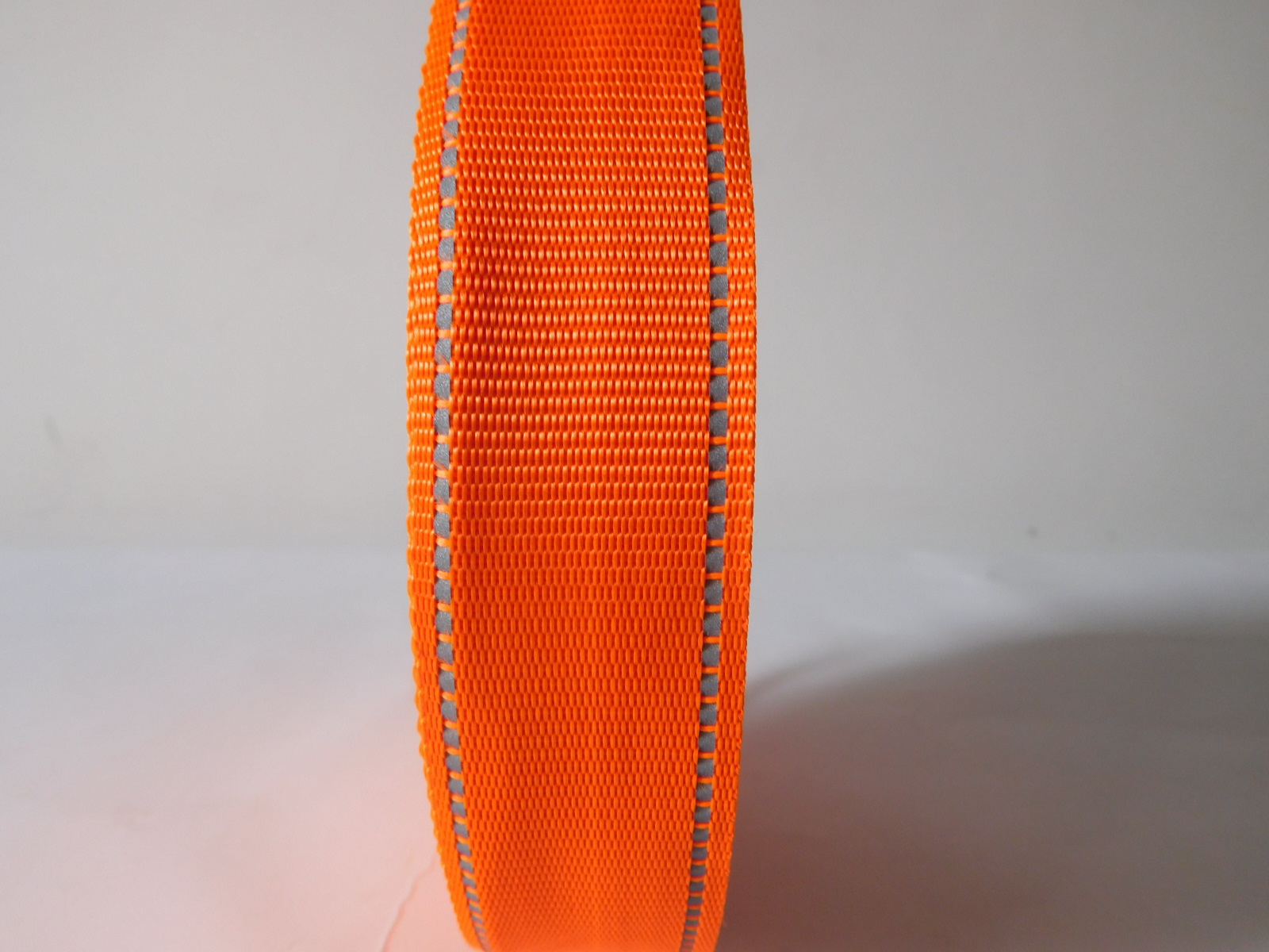 35mm orange polyester webbing for garment accessories