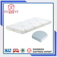 Good Sleep Well Thin Aloe Vera Memory Foam Mattress Topper Made in China